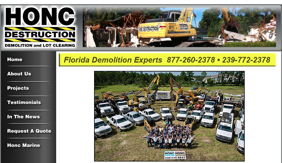 Honc Destruction Inc
